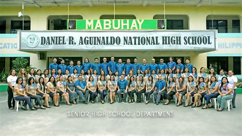 THE DANIEL R. AGUINALDO NATIONAL HIGH .